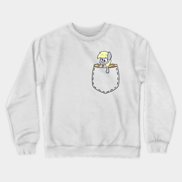 Muffins in a Pocket Crewneck Sweatshirt by typhwosion